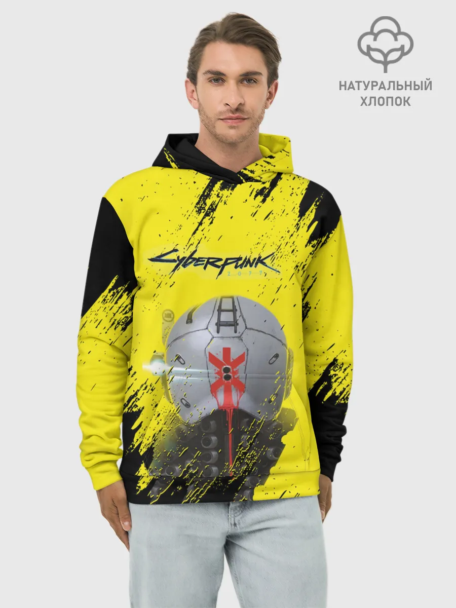 Худи мужской база хлопок / Cyberpunk 2077