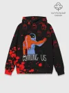 Худи мужской база хлопок / Among Us