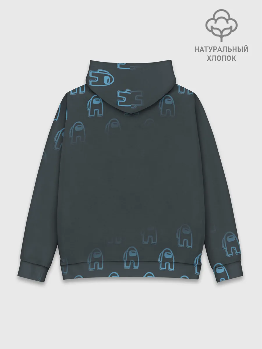 Худи мужской база хлопок / Among Us