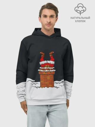 Худи мужской база хлопок / С Новым Годом!