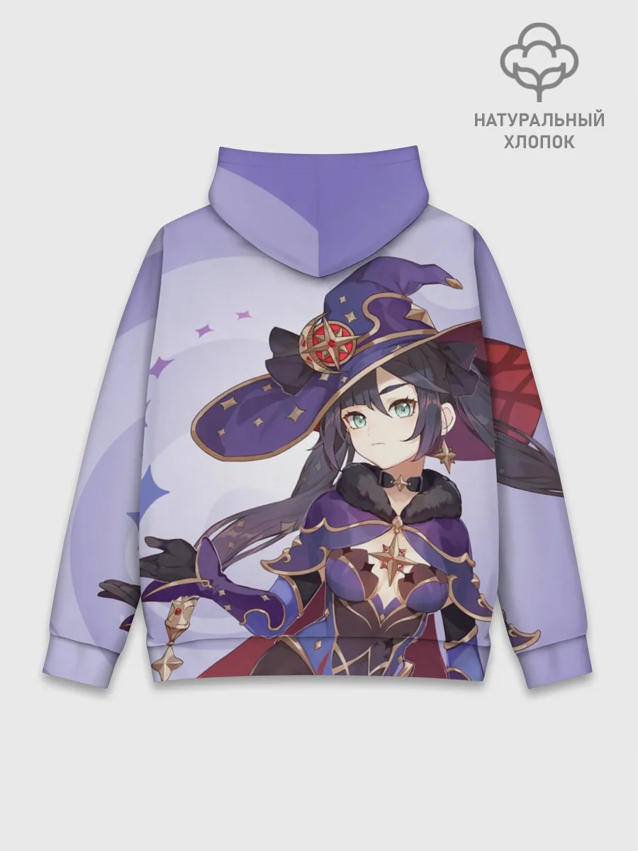 Худи мужской база хлопок / GENSHIN IMPACT, МОНА