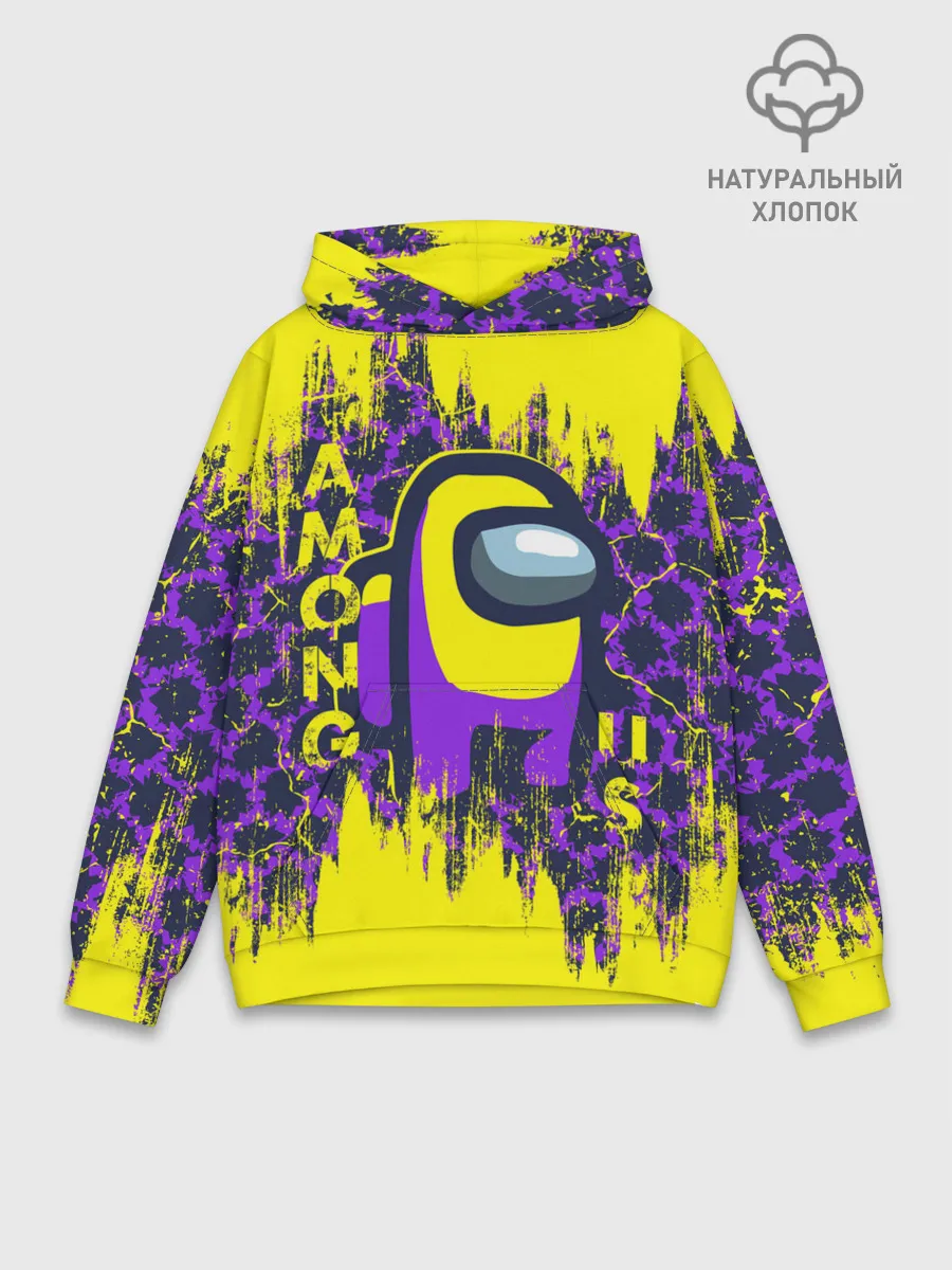 Худи мужской база хлопок / AMONG US