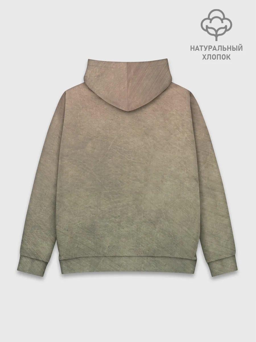 Худи мужской база хлопок / Пейзаж