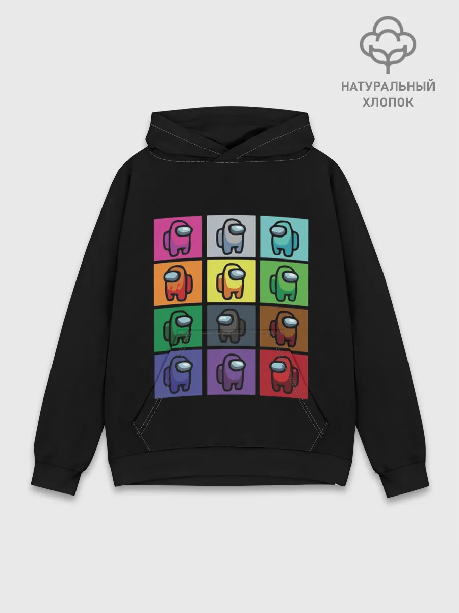 Худи мужской база хлопок / AMONG US