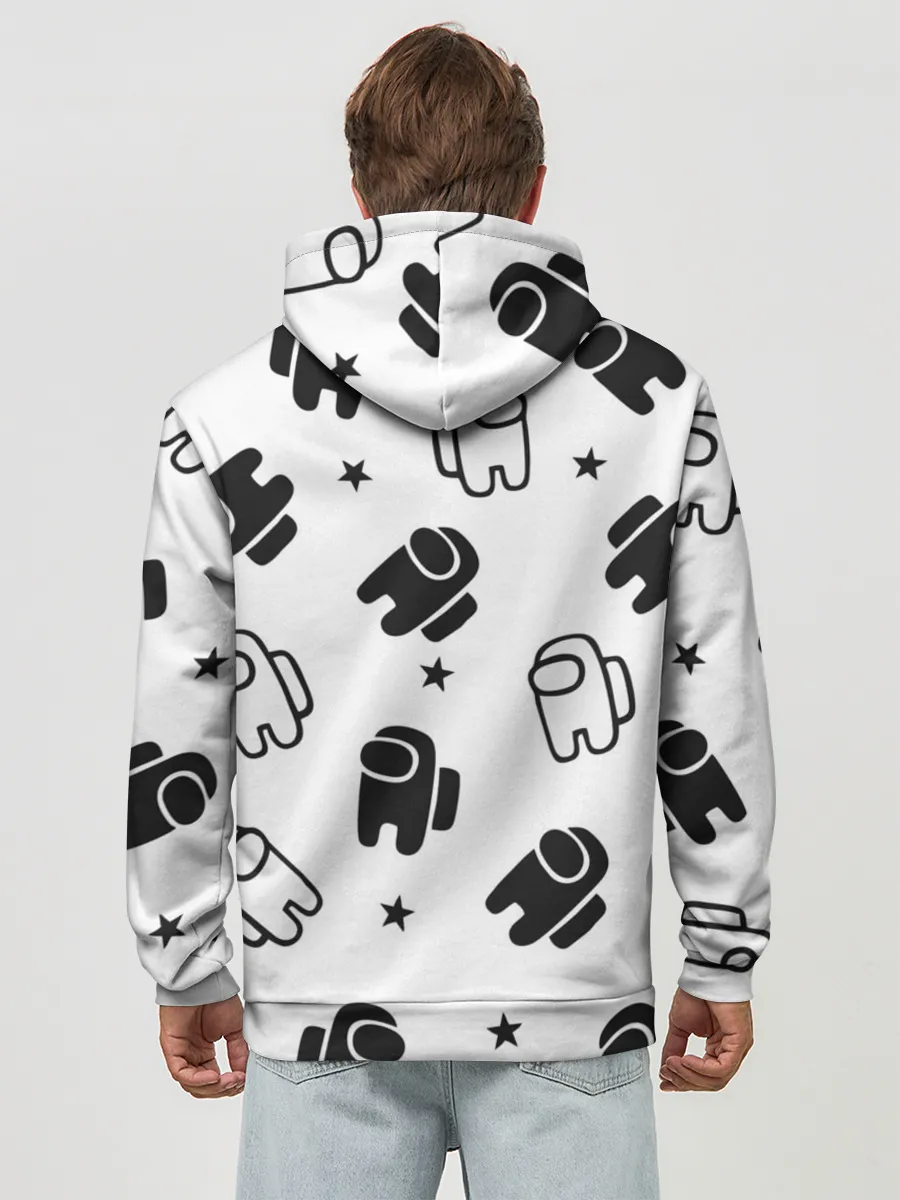 Худи мужской база хлопок / AMONG US