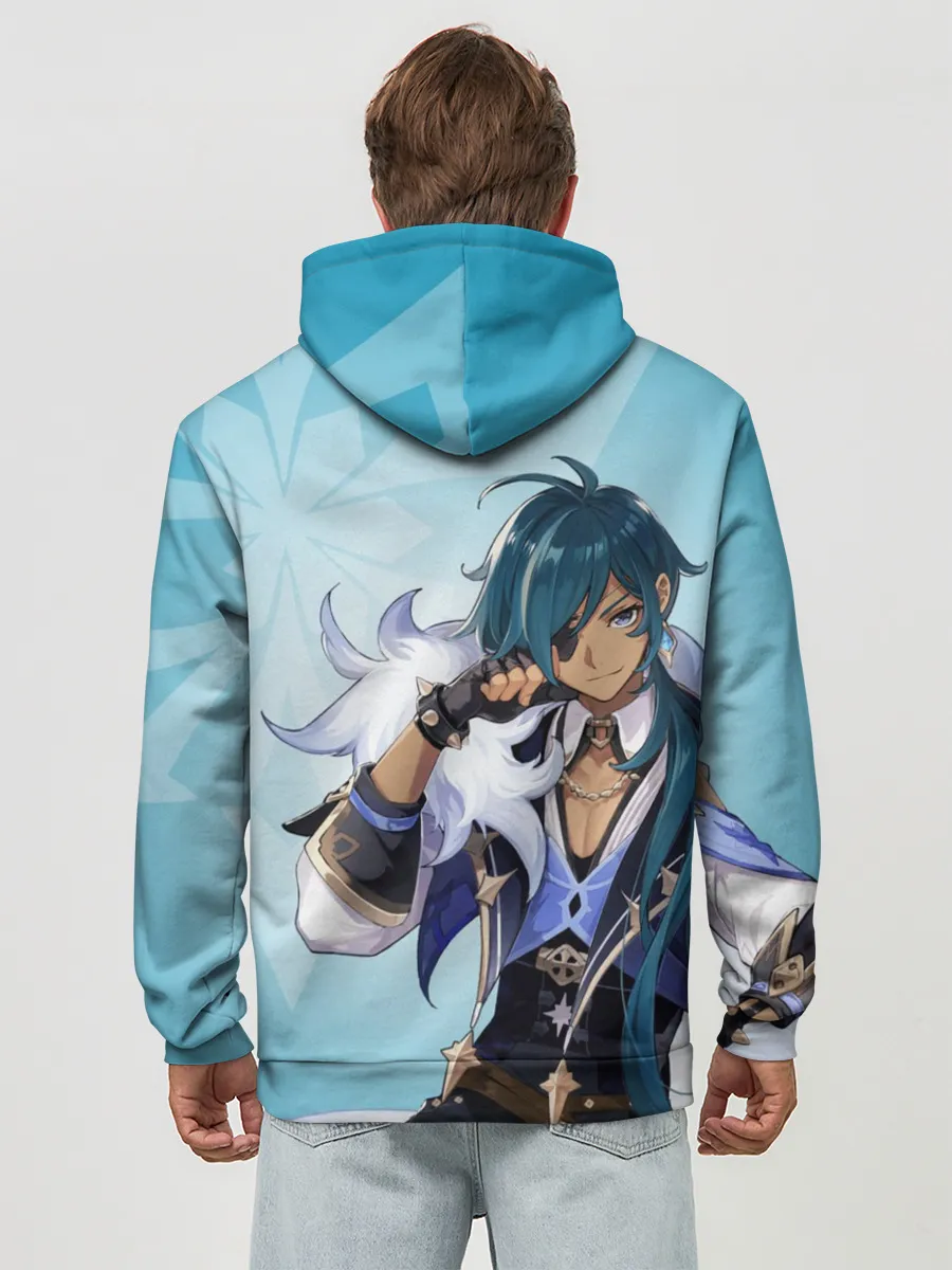 Худи мужской база хлопок / GENSHIN IMPACT, КЭЙА