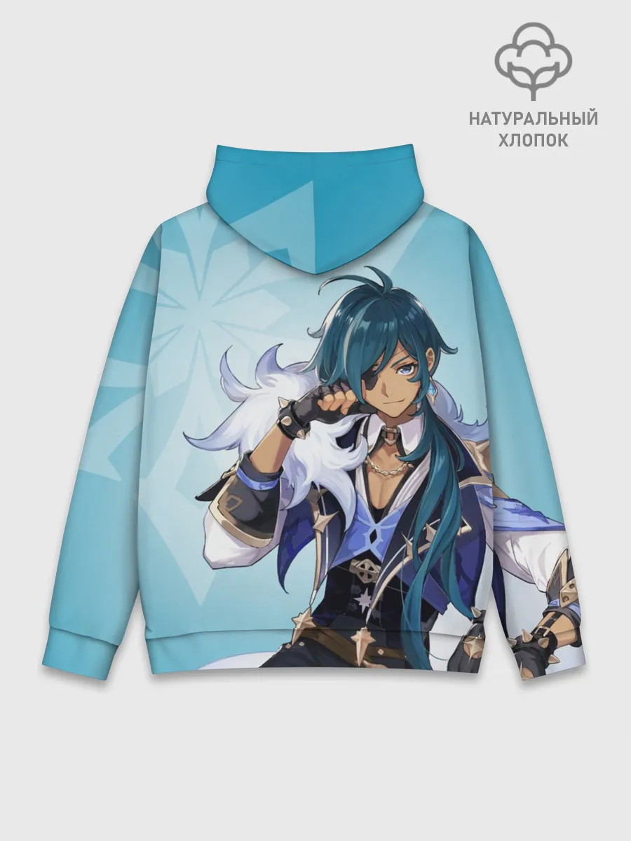 Худи мужской база хлопок / GENSHIN IMPACT, КЭЙА