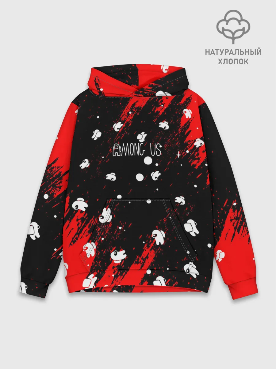 Худи мужской база хлопок / Among Us