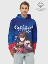 Худи мужской база хлопок / Genshin Impact