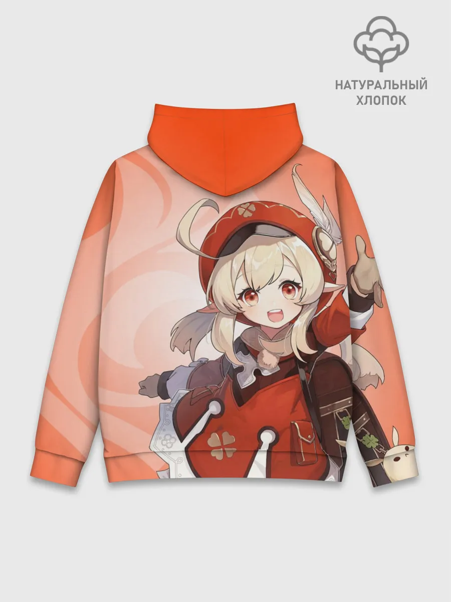 Худи мужской база хлопок / GENSHIN IMPACT, КЛИ