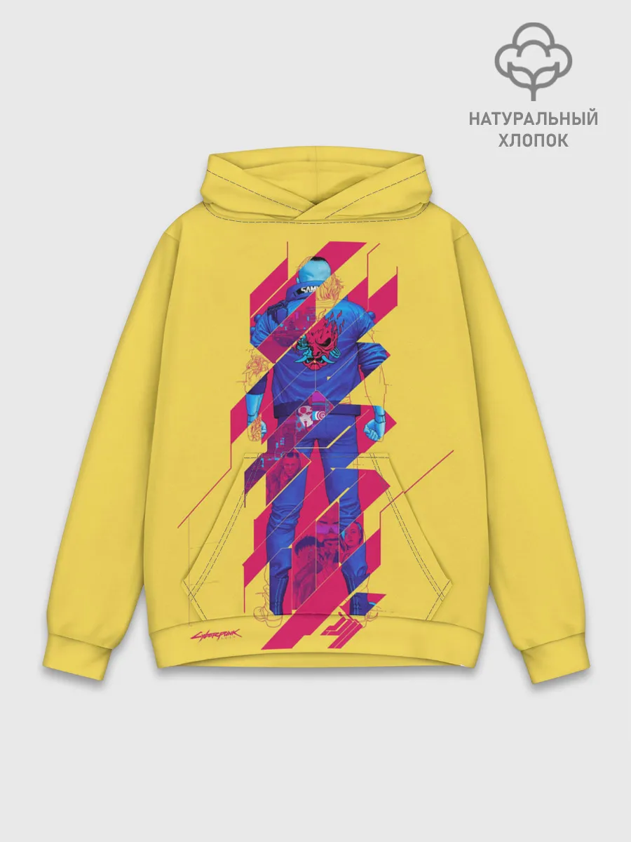 Худи мужской база хлопок / Cyberpunk 2077