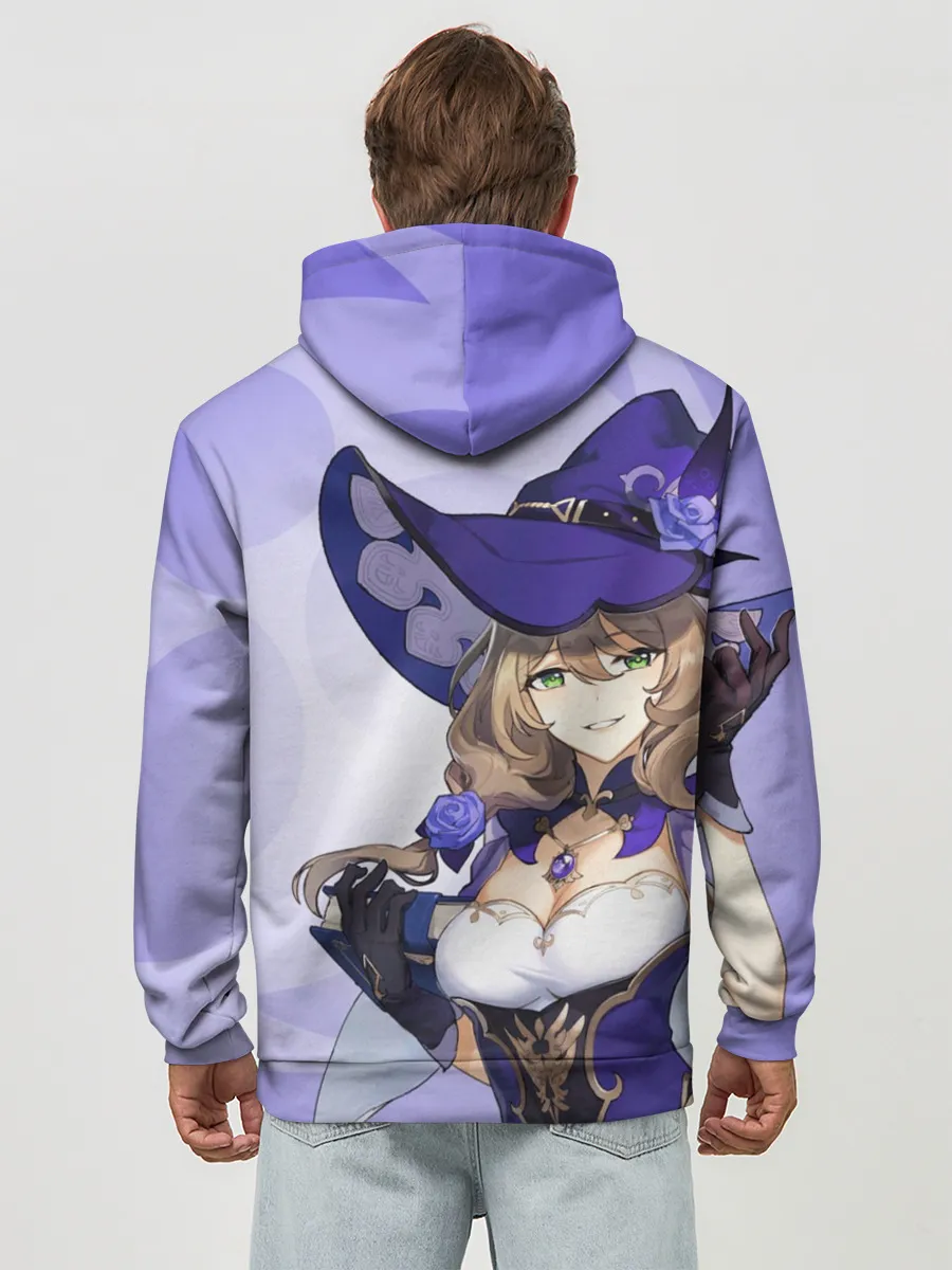 Худи мужской база хлопок / GENSHIN IMPACT, ЛИЗА