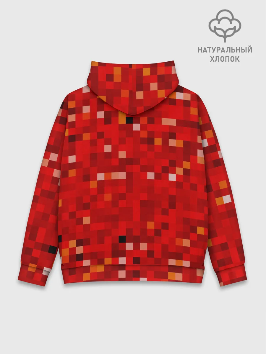 Худи мужской база хлопок / Pixel Among Us