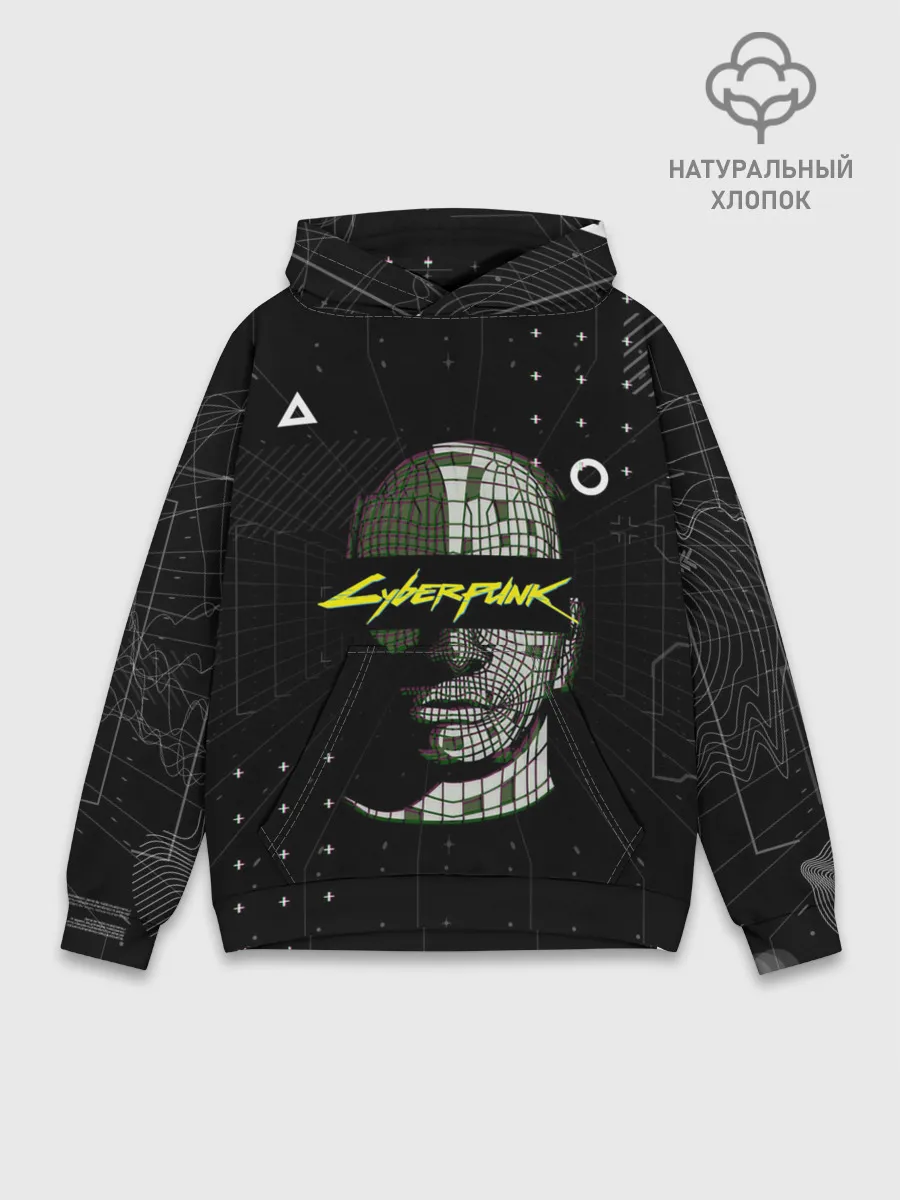 Худи мужской база хлопок / Cyberpunk 2077