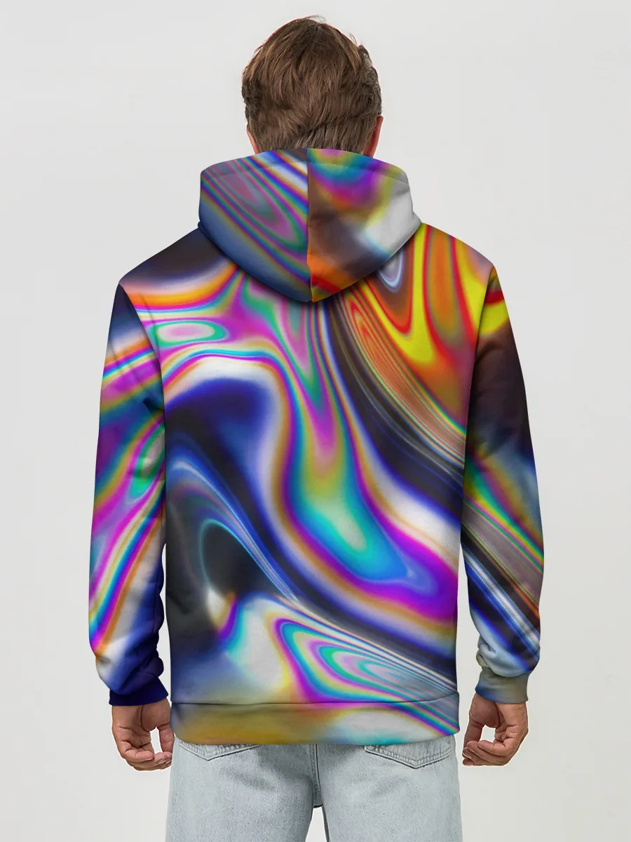 Худи мужской база хлопок / Токсичный