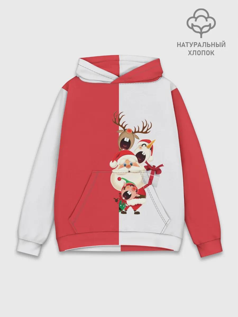 Худи мужской база хлопок / С Новым Годом!