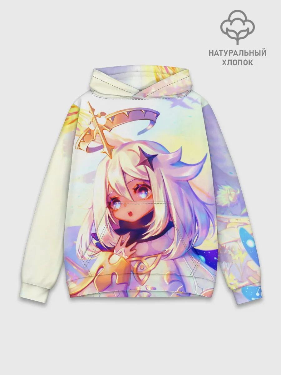 Худи мужской база хлопок / GENSHIN IMPACT