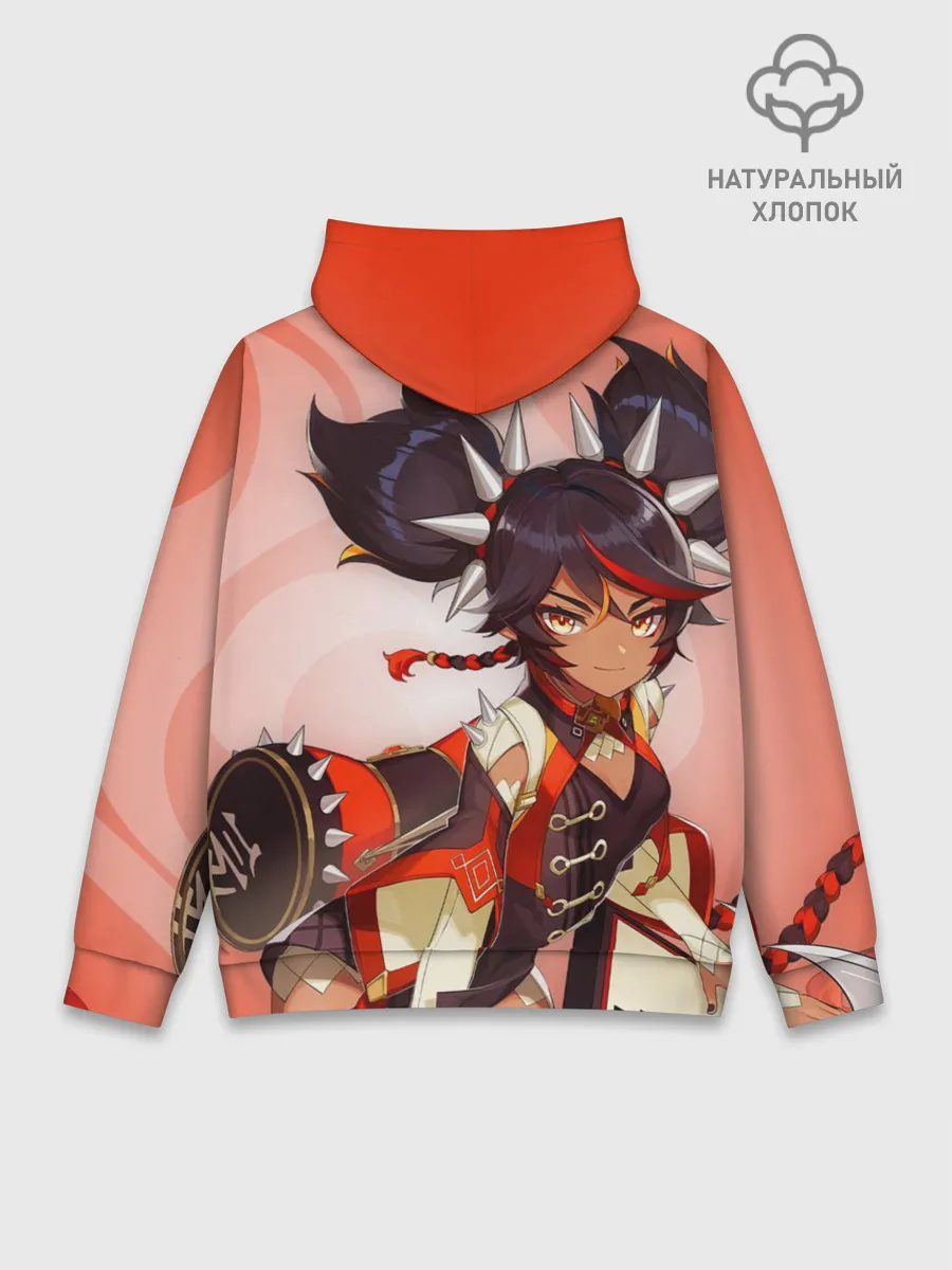 Худи мужской база хлопок / GENSHIN IMPACT, СИНЬ ЯНЬ