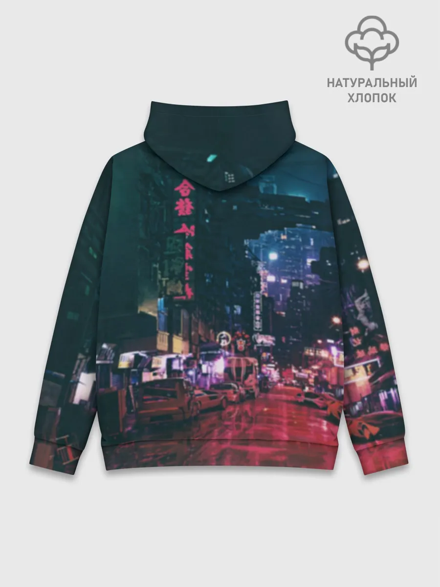 Худи мужской база хлопок / Cyberpunk 2077