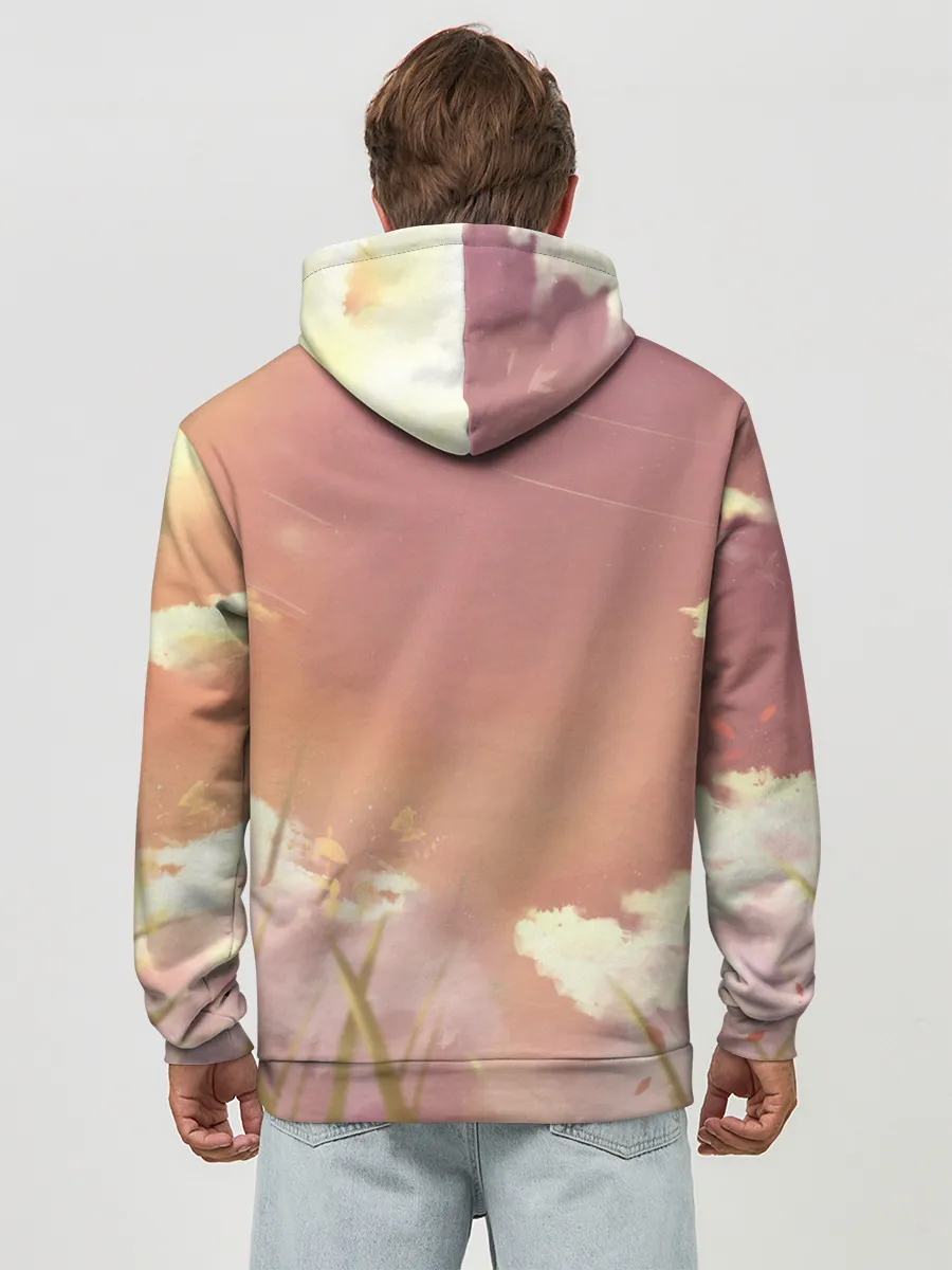 Худи мужской база хлопок / GENSHIN IMPACT