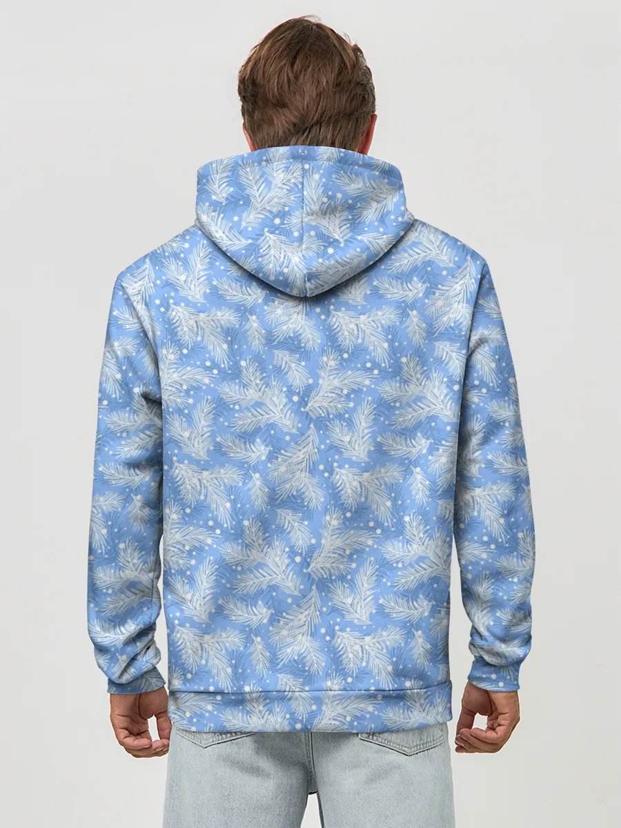 Худи мужской база хлопок / Новый Год