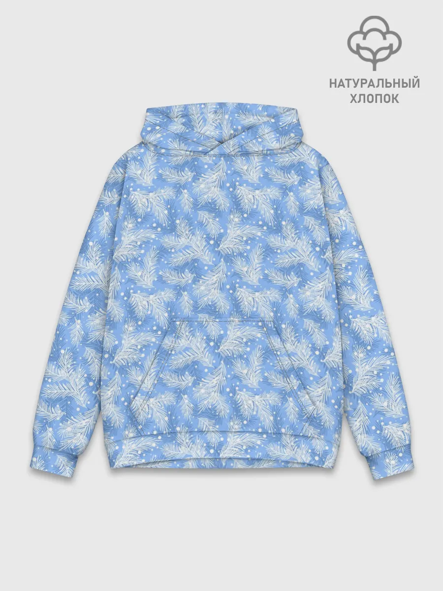 Худи мужской база хлопок / Новый Год