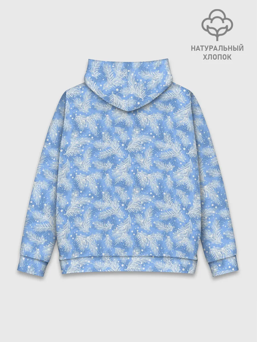 Худи мужской база хлопок / Новый Год