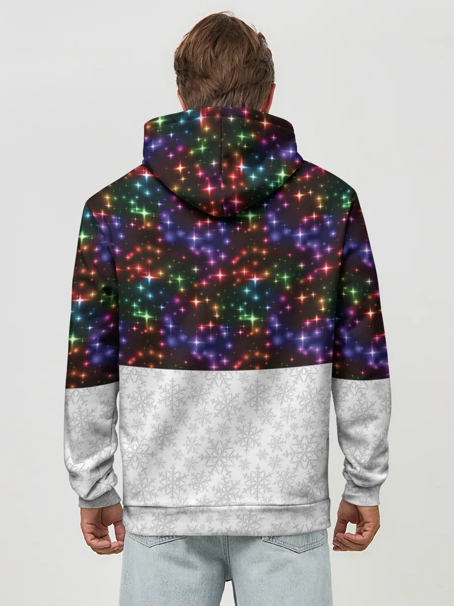 Худи мужской база хлопок / Новый Год