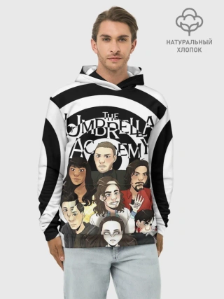 Худи мужской база хлопок / АКАДЕМИЯ АМБРЕЛЛА