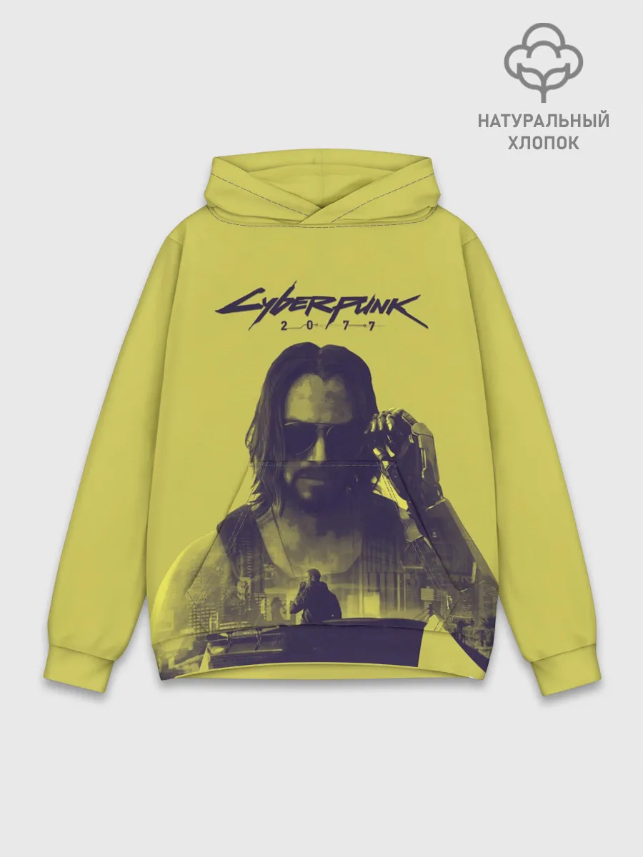 Худи мужской база хлопок / Cyberpunk 2077