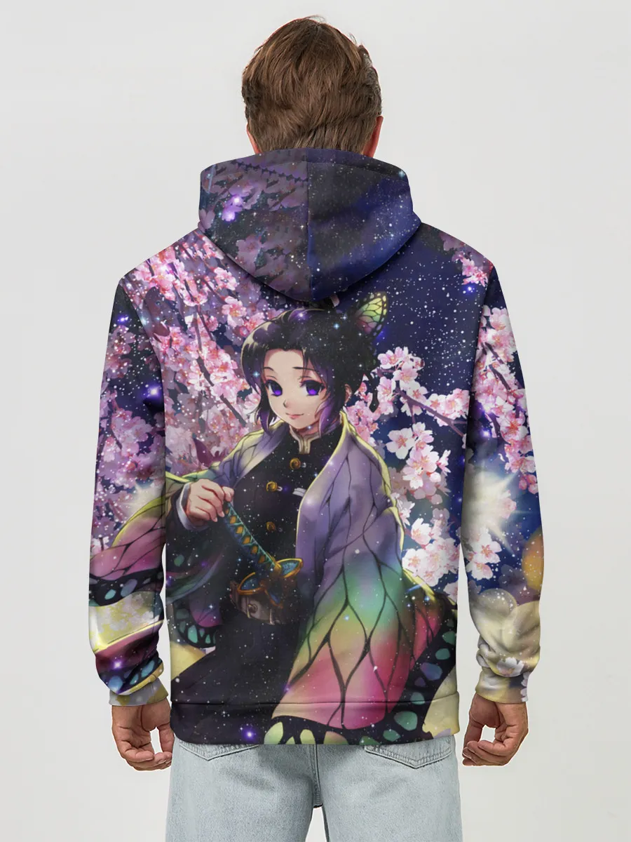 Худи мужской база хлопок / Шинобу Кочо