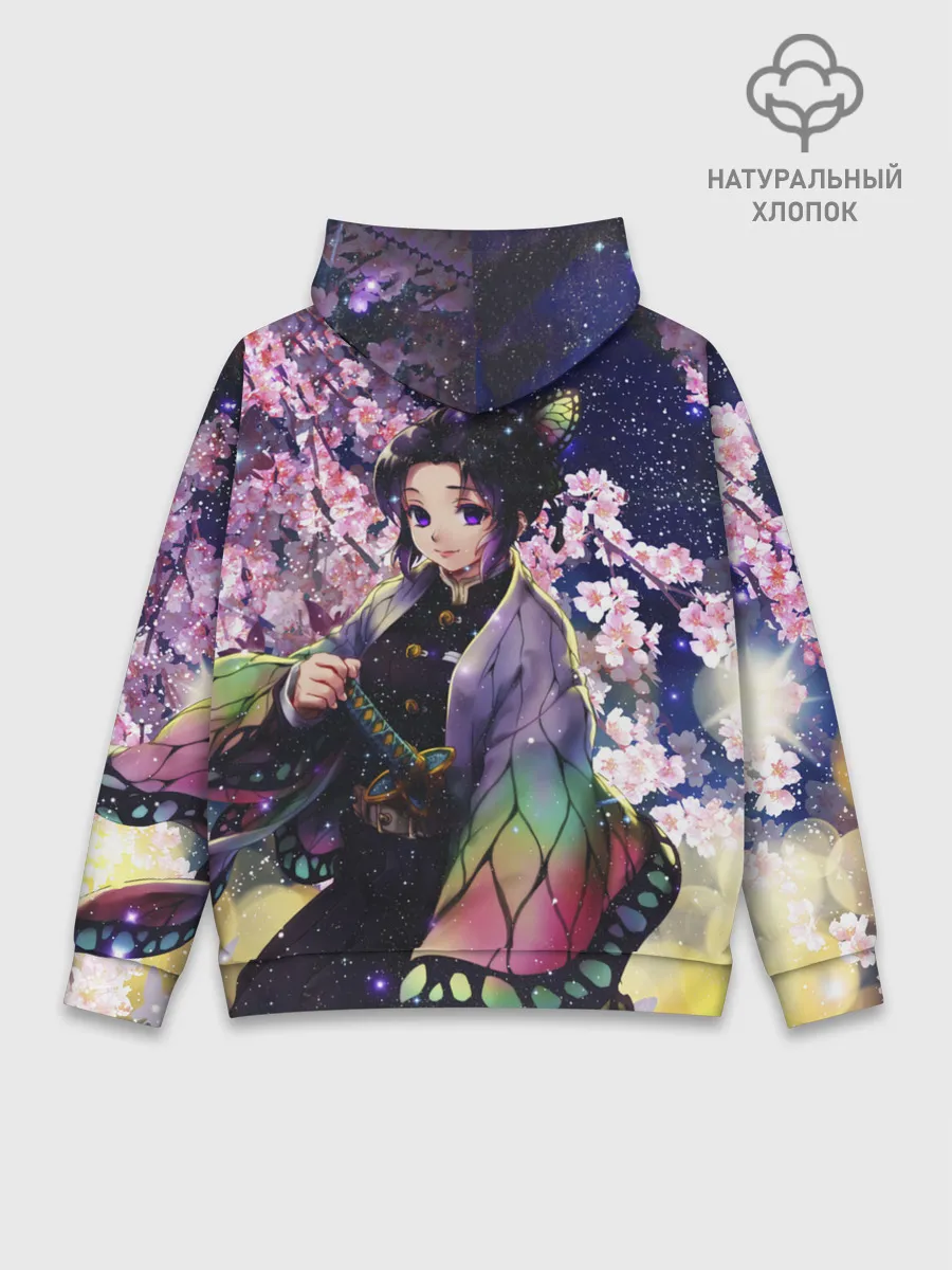 Худи мужской база хлопок / Шинобу Кочо