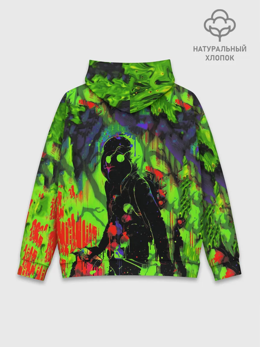 Худи мужской база хлопок / Граффити