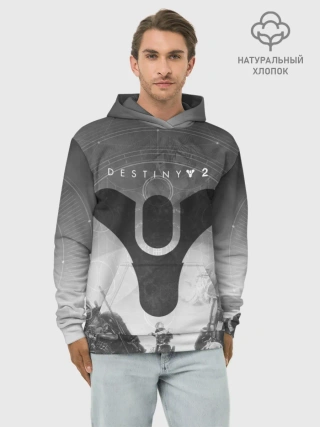 Худи мужской база хлопок / DESTINY