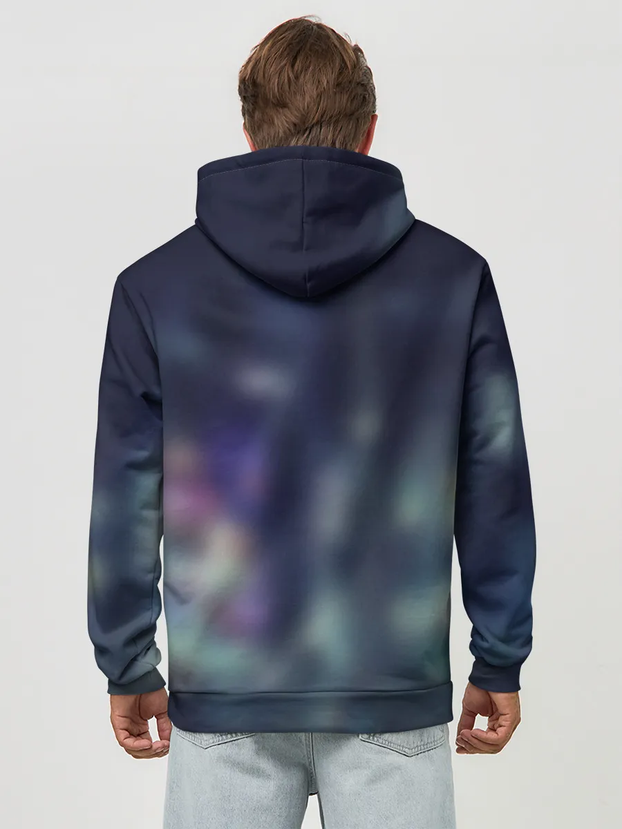 Худи мужской база хлопок / Welcome to Night City