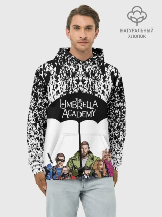 Худи мужской база хлопок / АКАДЕМИЯ АМБРЕЛЛА
