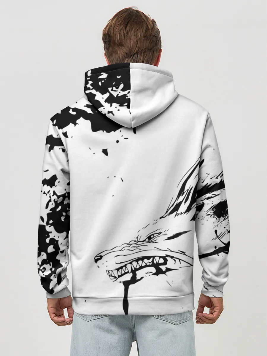 Худи мужской база хлопок / Dragon Haku