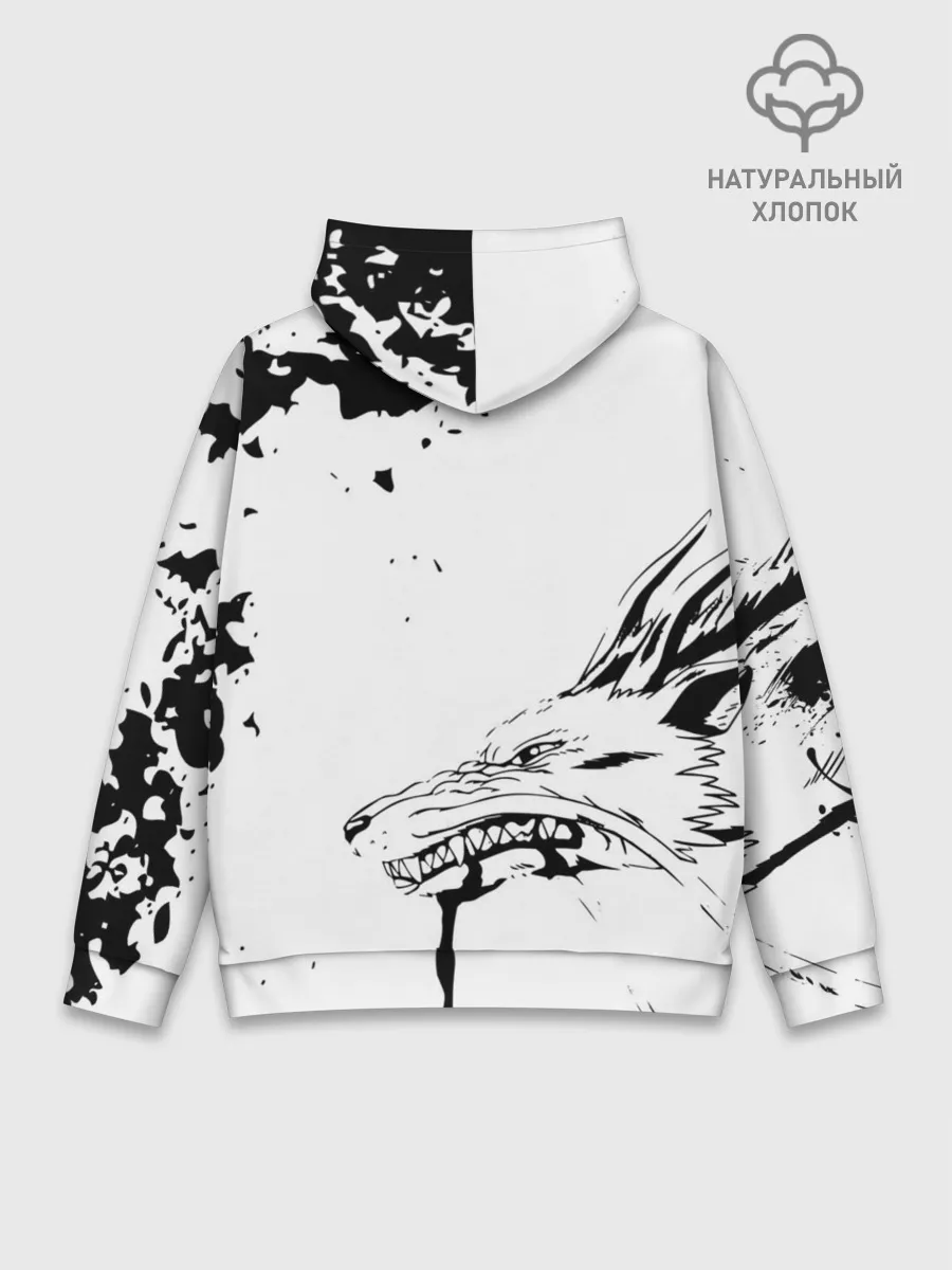 Худи мужской база хлопок / Dragon Haku