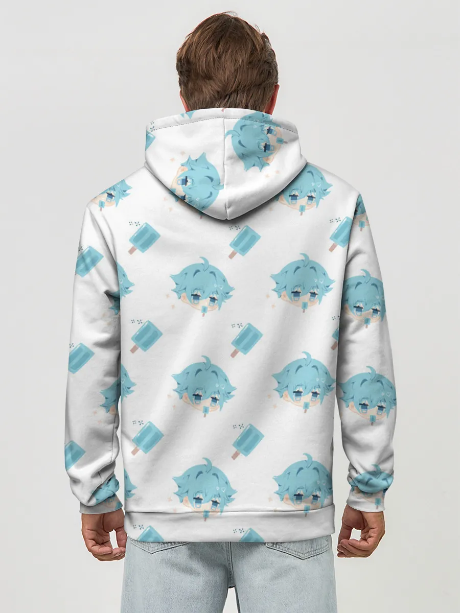 Худи мужской база хлопок / Genshin Impact