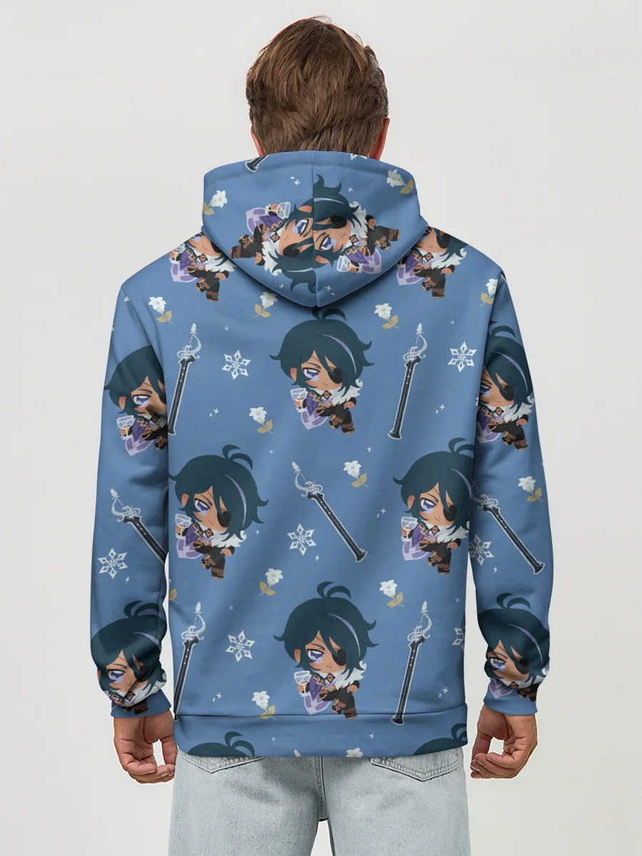 Худи мужской база хлопок / Genshin Impact