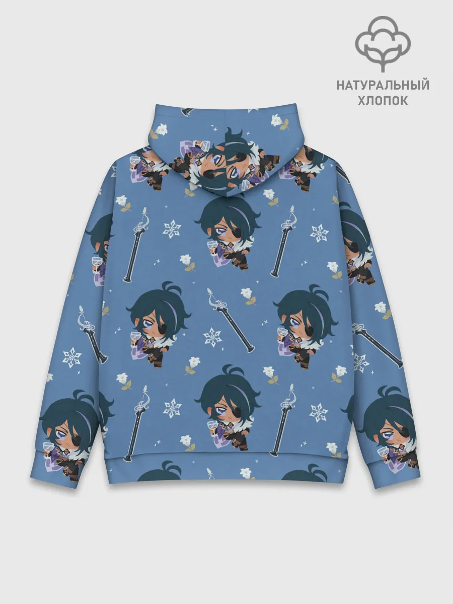 Худи мужской база хлопок / Genshin Impact