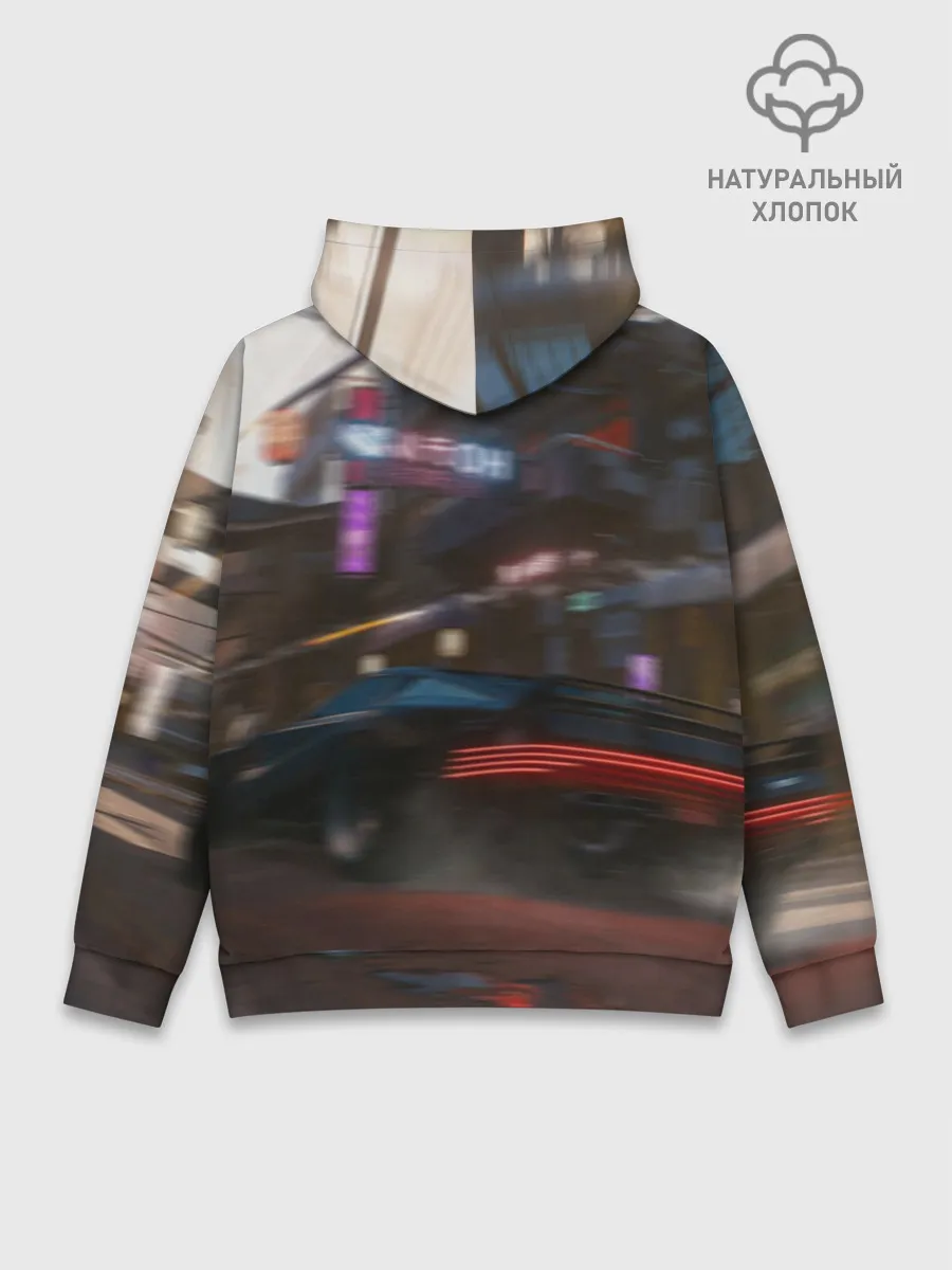 Худи мужской база хлопок / Cyberpunk 2077