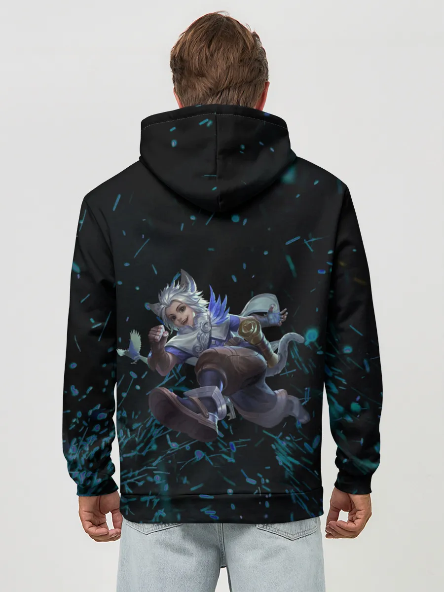 Худи мужской база хлопок / Harith Mobile Legends