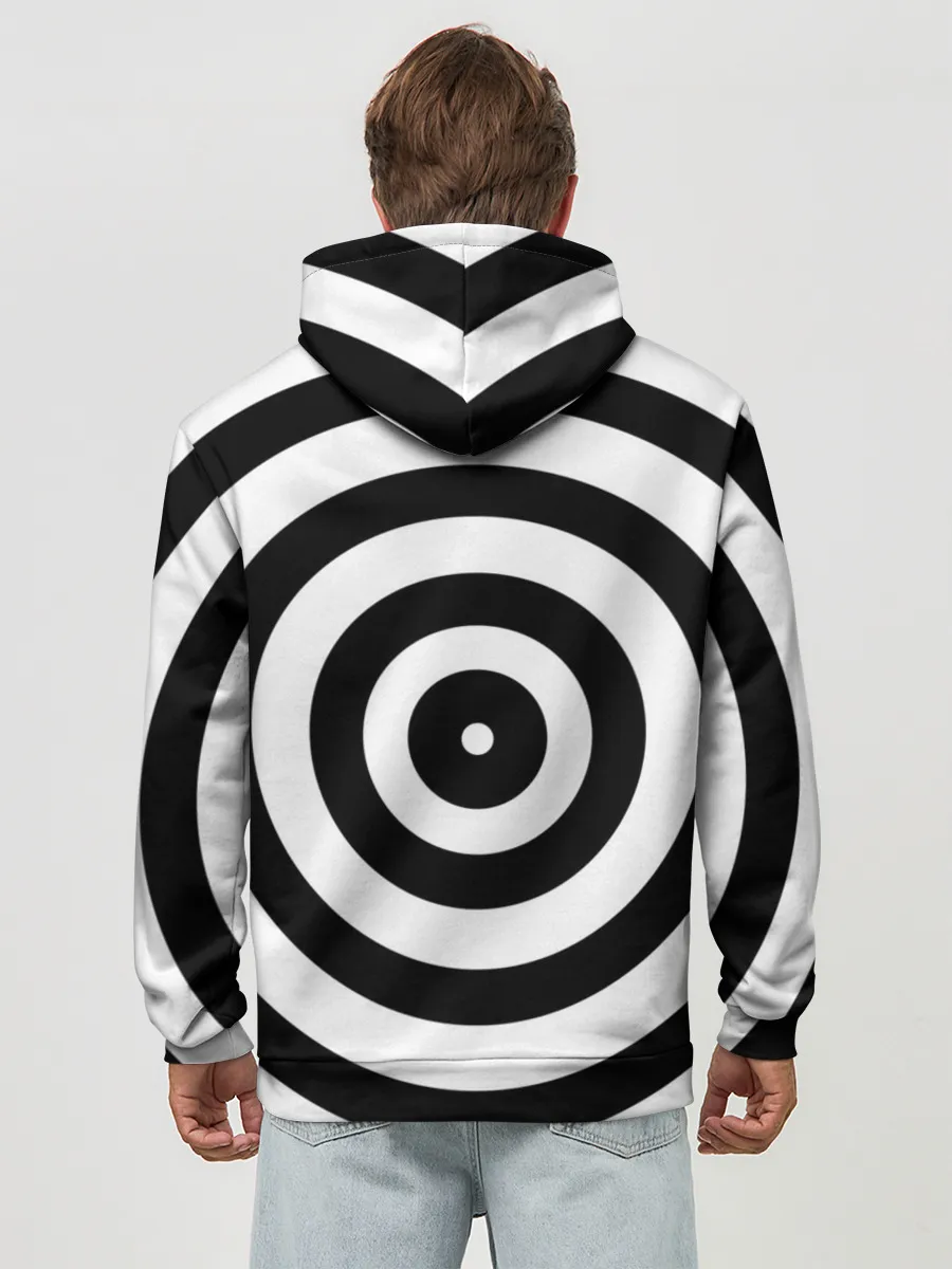 Худи мужской база хлопок / Узор Академия Амбрелла