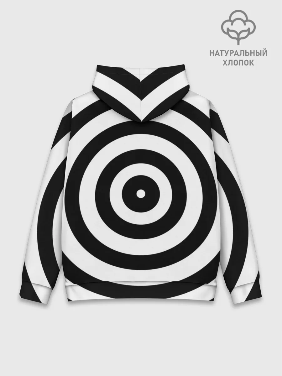 Худи мужской база хлопок / Узор Академия Амбрелла