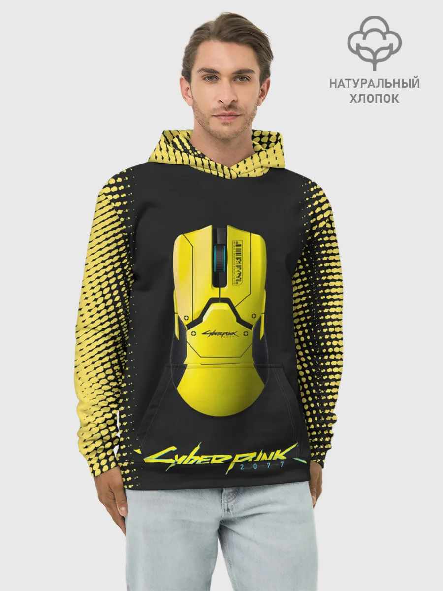 Худи мужской база хлопок / cyberpunk 2077