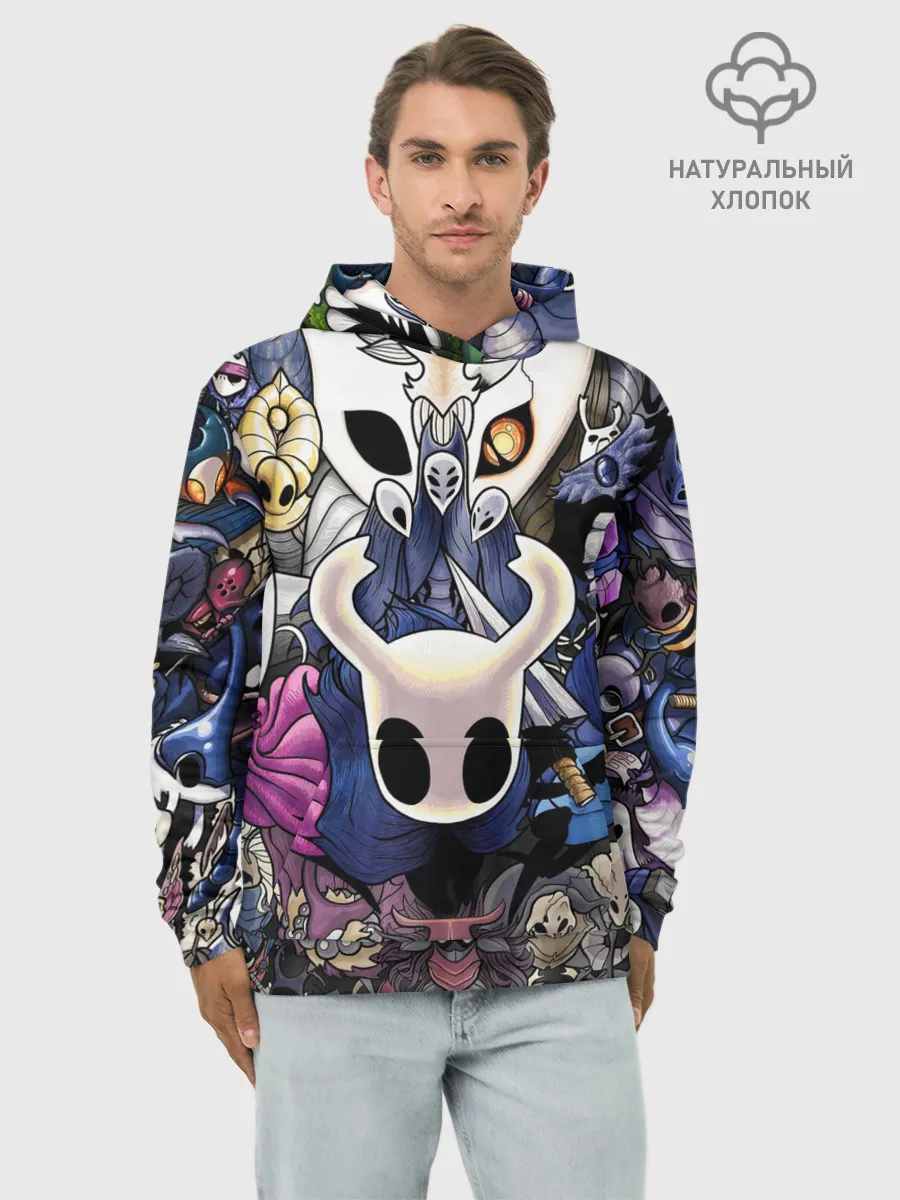 Худи мужской база хлопок / HOLLOW KNIGHT