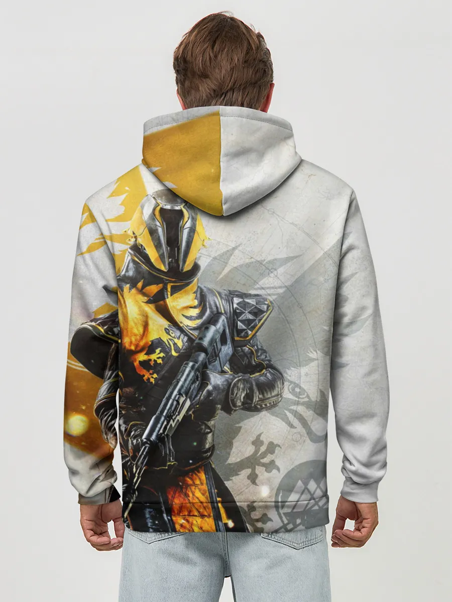 Худи мужской база хлопок / DESTINY, WARLOCK