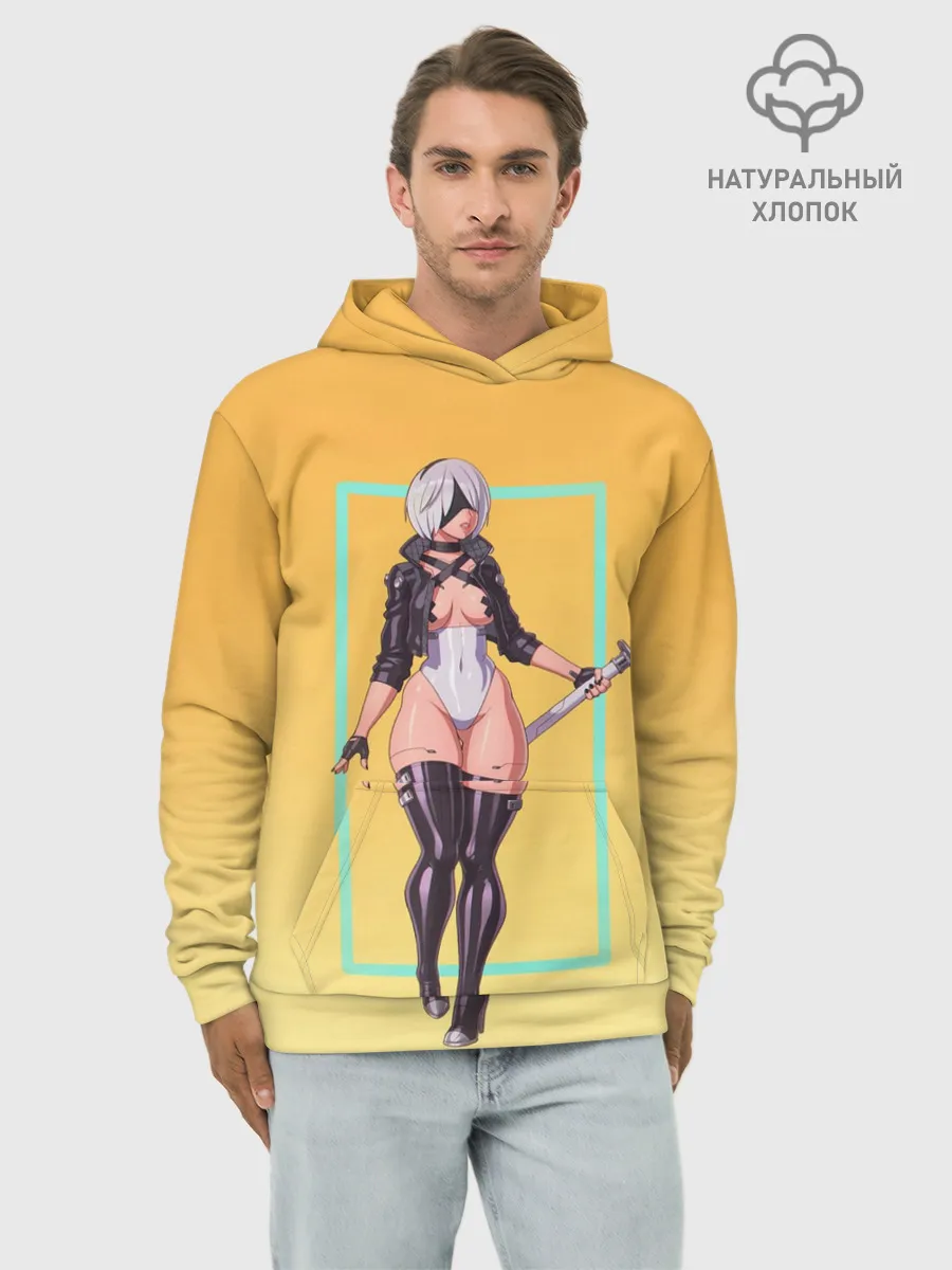 Худи мужской база хлопок / Cyber 2b