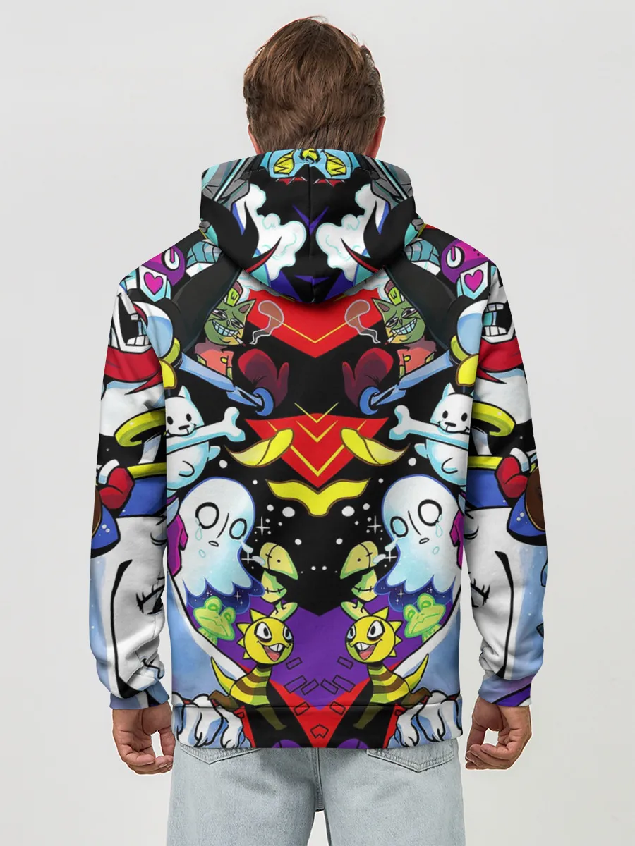 Худи мужской база хлопок / UNDERTALE